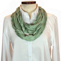 Sea Green Infinity Scarf